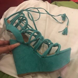 Turquoise Wedge